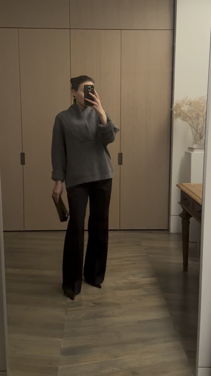 Deliciously chunky 

I’m in a medium and even debated a large 

#LTKShoeCrush #LTKItBag #LTKStyleTip