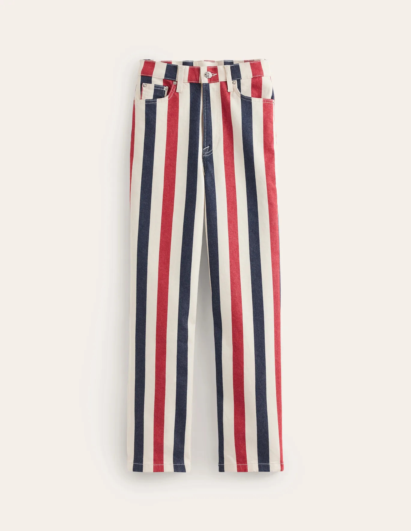 Striped JeansRed Multi Stripe | Boden UK