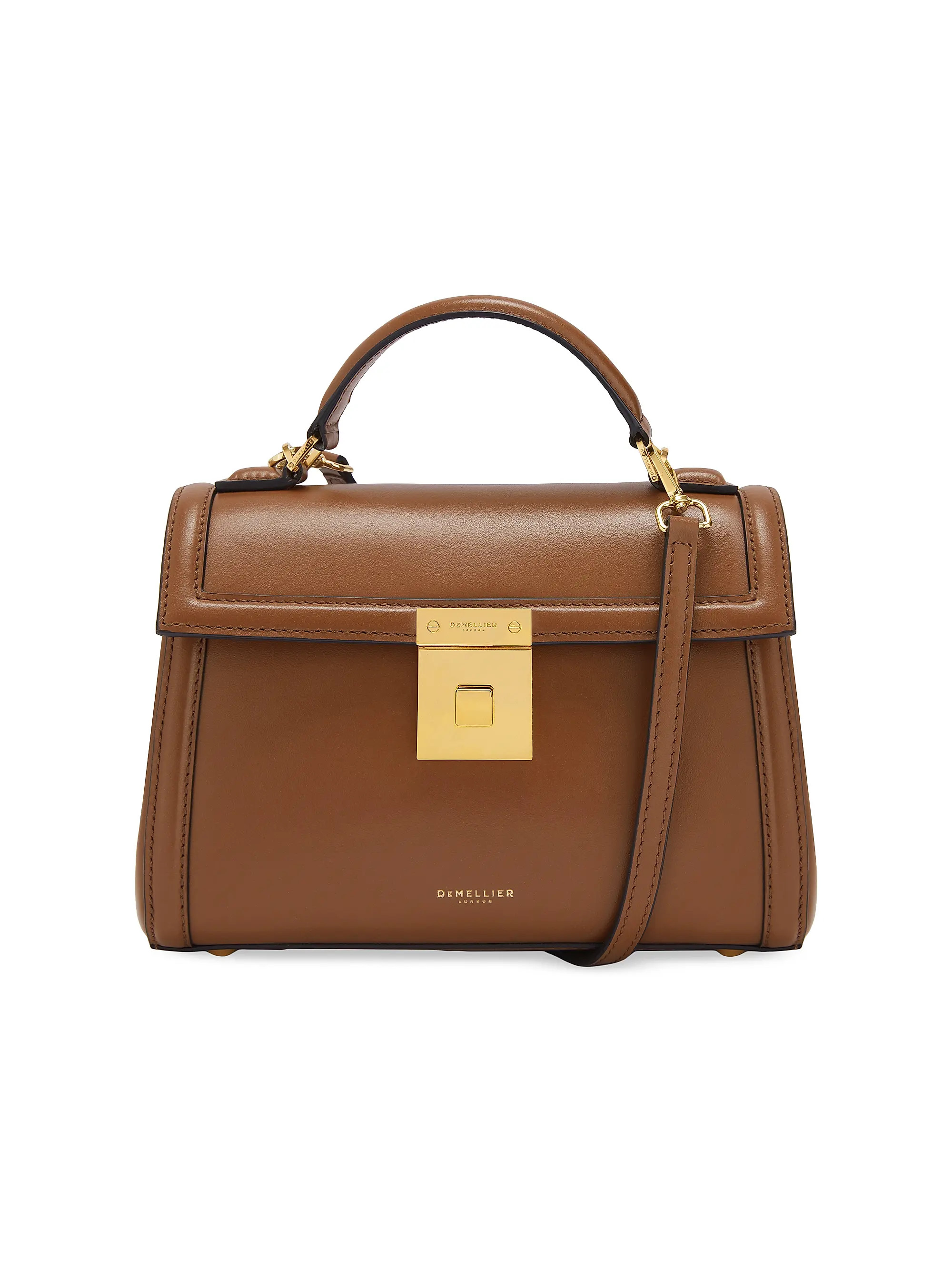Paris Leather Top-Handle Bag | Saks Fifth Avenue