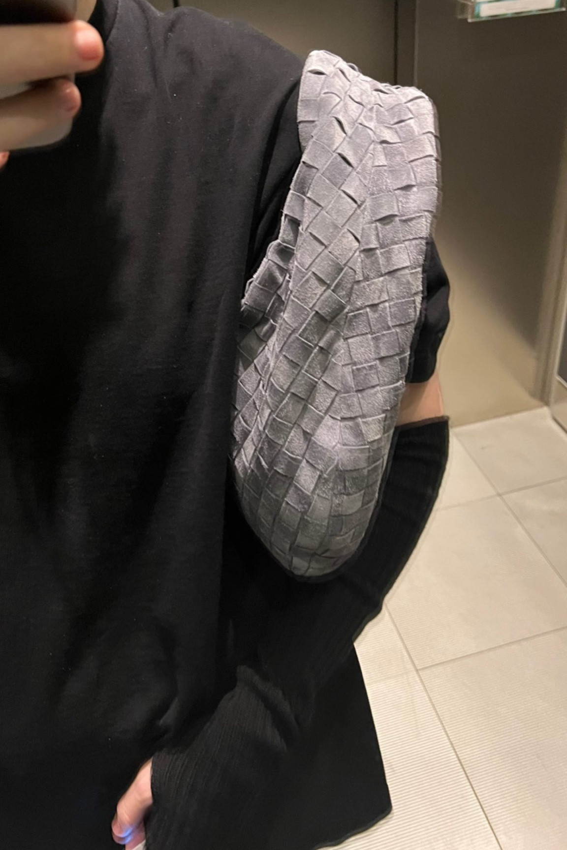 A mix of high and low fashion is always a good idea! This beautiful Bottega Veneta Jodie in a beautiful suede is paired with a talentless t shirt and Rick Owens arm warmers, providing a sleek look for everyday!

#LTKGiftGuide #LTKitbag #LTKFind