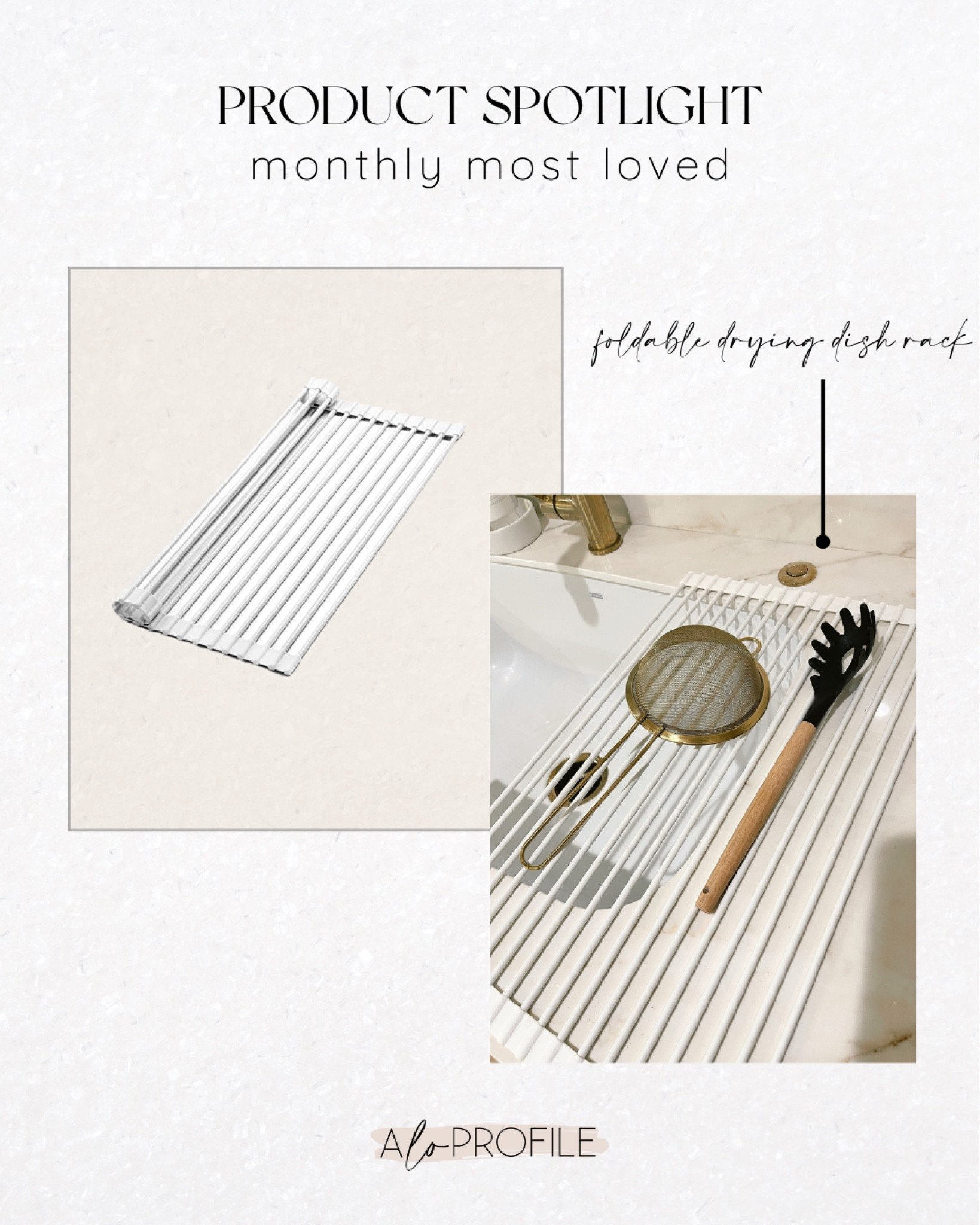 My foldable dish drying rack!

#LTKhome