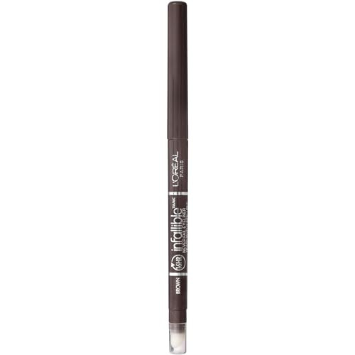 L'Oreal Paris Makeup Infallible Never Fail Original Mechanical Pencil Eyeliner with Built in Sharpener, Brown, 0.008 oz. | Amazon (US)