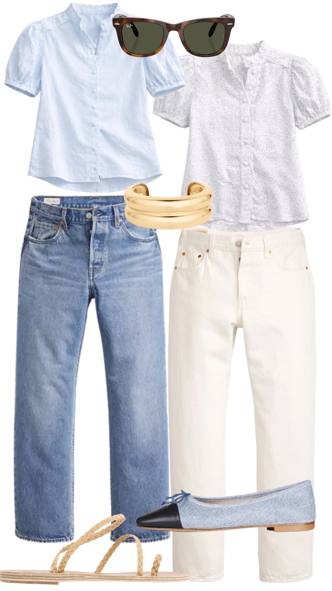 How to style the Scalloped Button Downs from my collab with Sail to Sable 💙