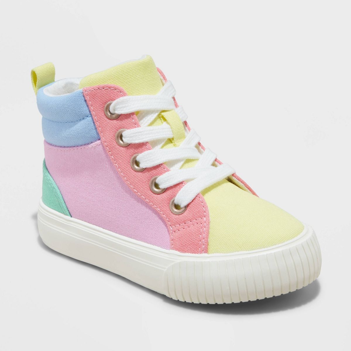 Toddler Girls' Nabi Colorblock Lace-Up Zipper Sneakers - Cat & Jack™ | Target