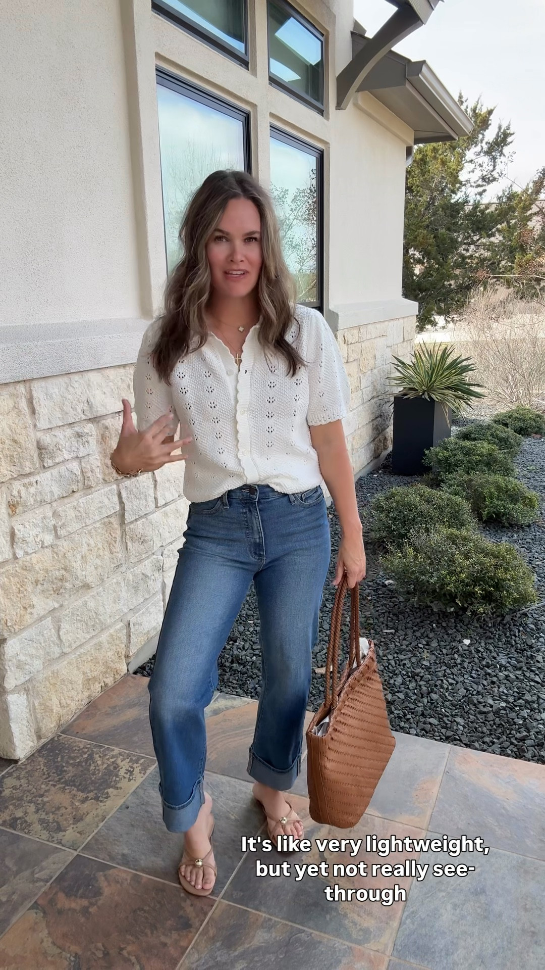 This Walmart sweater is so high end and jeans are so good remind me of loft! In my normal size in both and both under $25 work, church all the things #walmartfashion #walmartfinds #casualoutfit 

#LTKOver40 #LTKSaleAlert #LTKootd