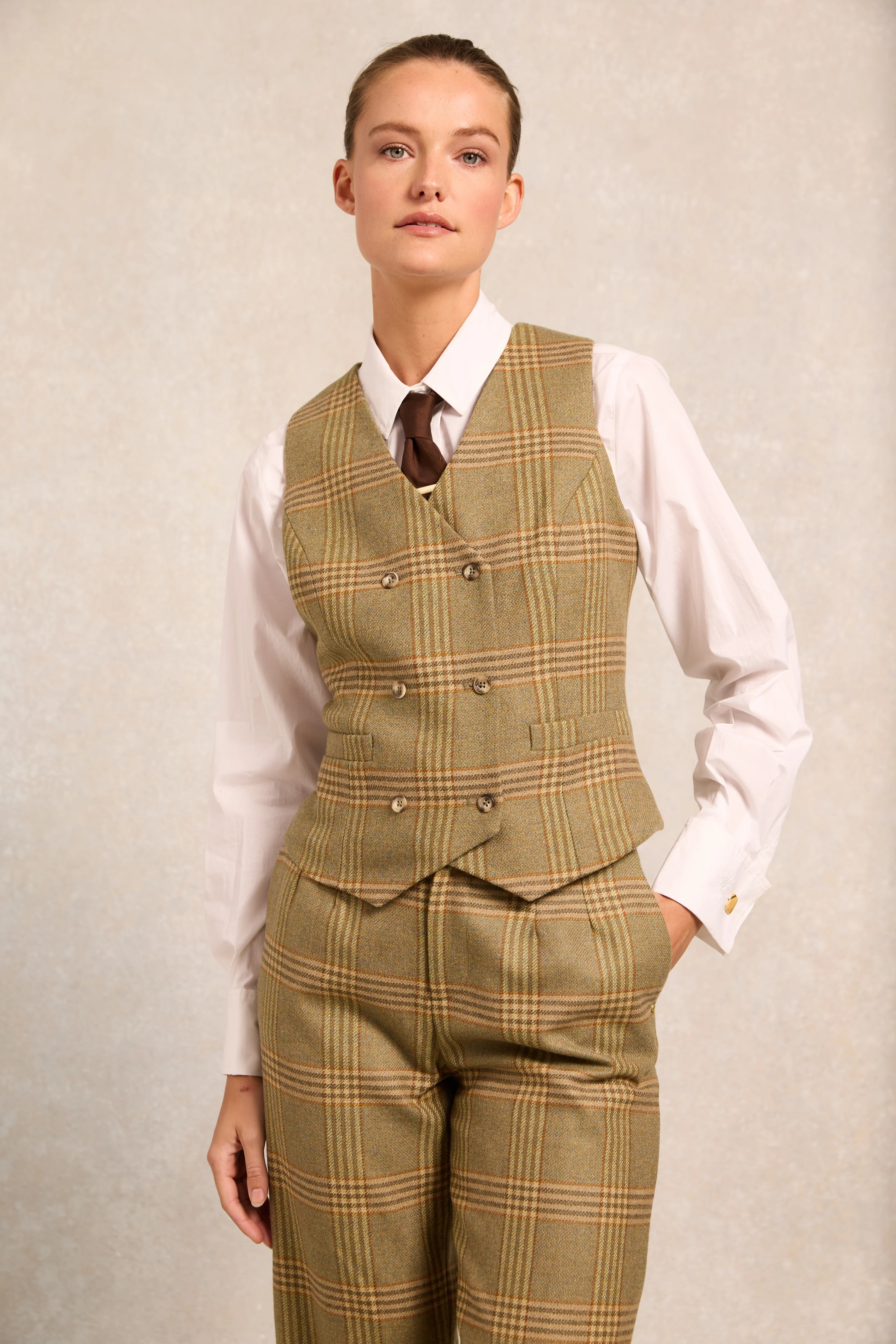 Kensington Waistcoat (Leveret) | Holland Cooper