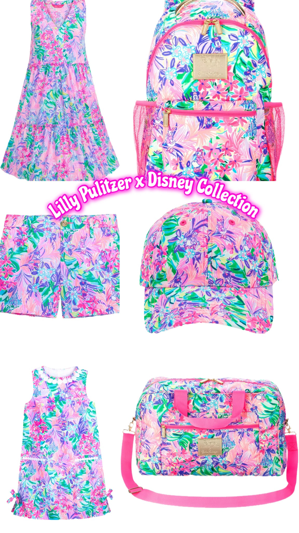 Lilly Pulitzer x Disney collection 