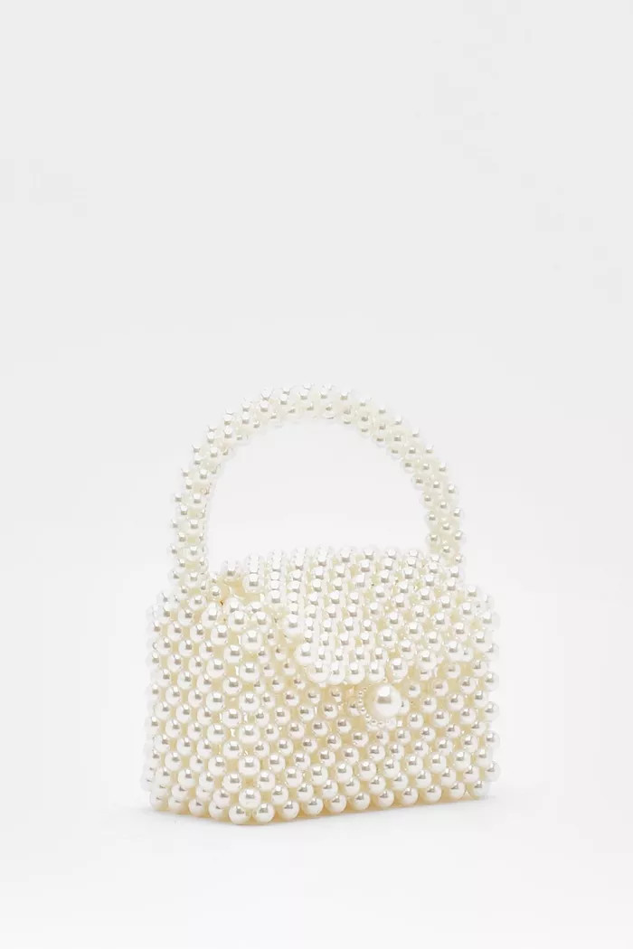 Premium Pearl Mini Grab Bag | Boohoo.com (UK & IE)