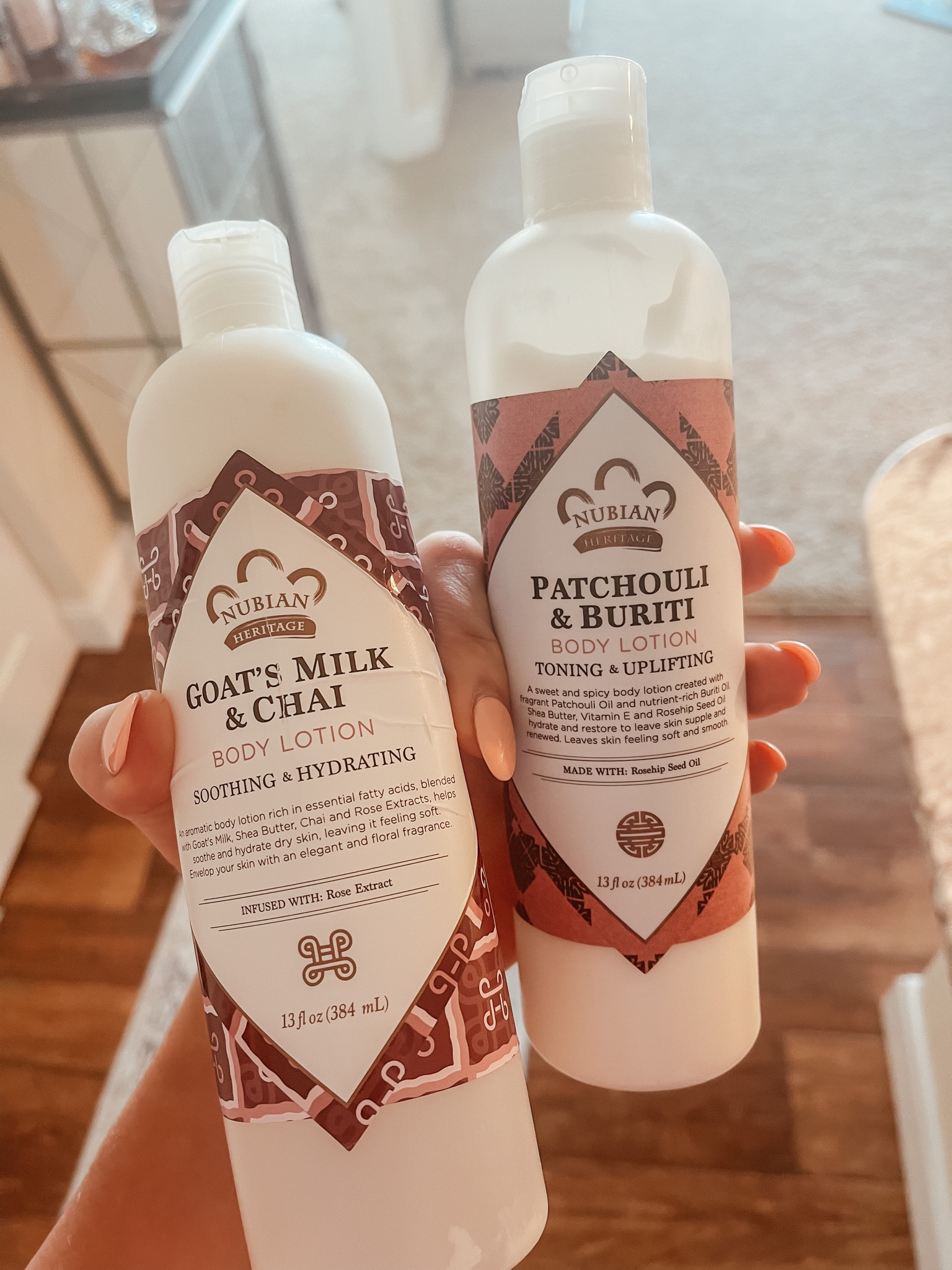 All of the fragrance I wear is essential oils and very clean essential oil lotions. There are so many amazing options out there that don’t have the harsh chemicals and hormone disrupters that regular perfumes have. 

I am obsessed with both of these scents and often mix them to wear. My sister kept asking if I was wearing COCO Chanel 🤍😍 

#LTKbeauty #LTKsalealert #LTKU