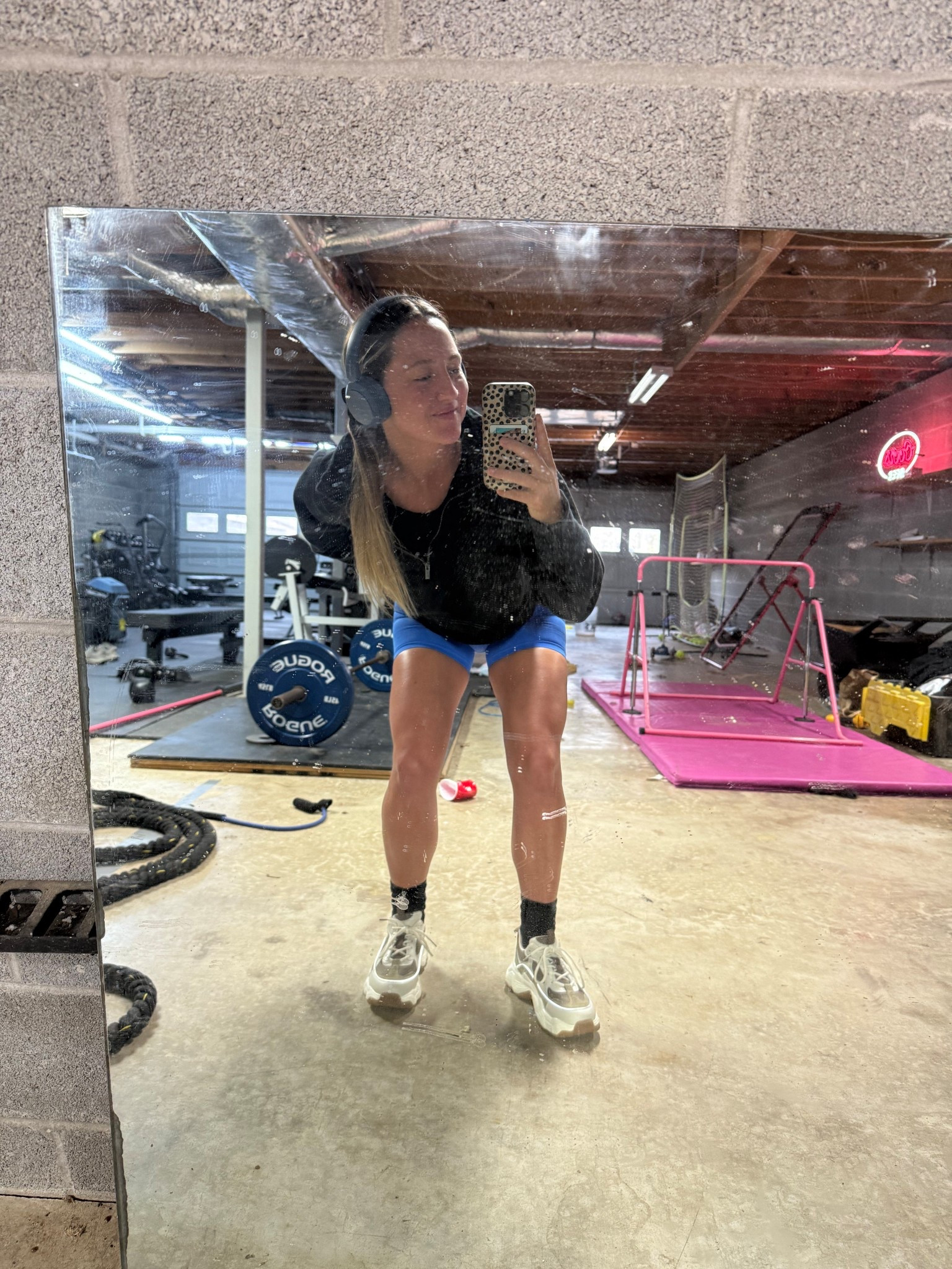 dirty gym mirror selfie ftw. Comfiest new Amazon gym biker shorts!!

#LTKWatchNow #LTKSpringSale #LTKActive