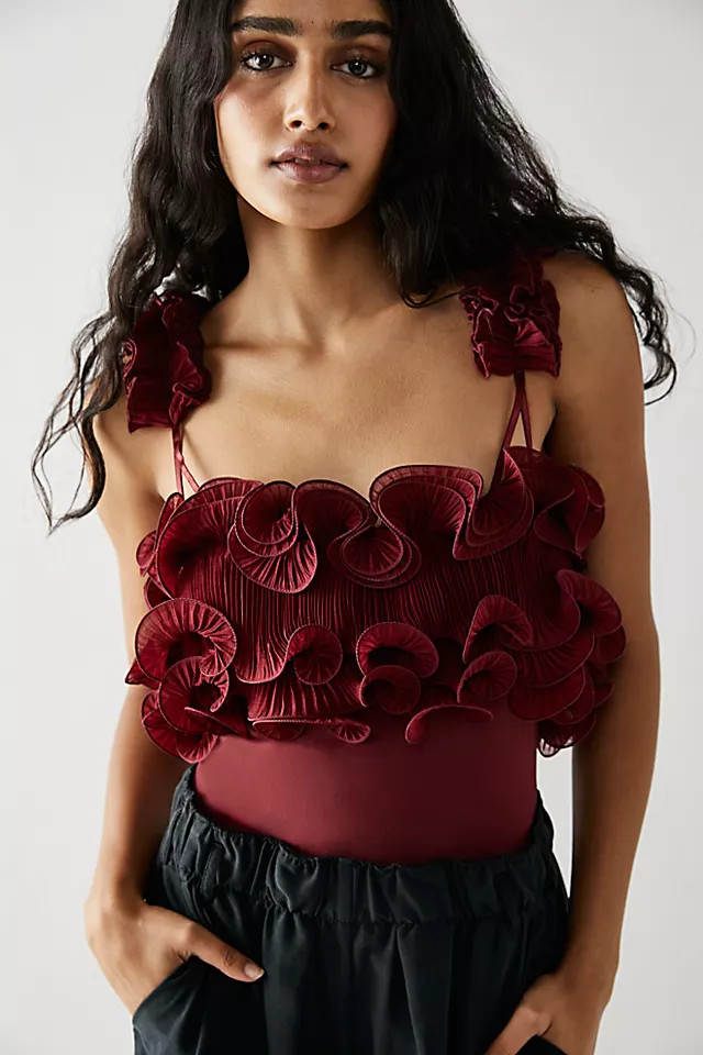 For The Frill Of It Bodysuit | Free People (Global - UK&FR Excluded)