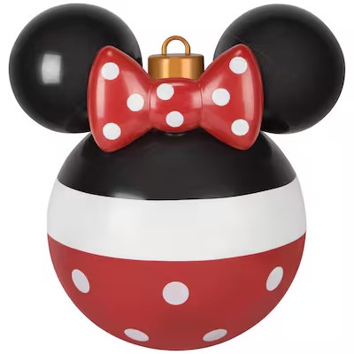 Disney 18.5-in Mouse Christmas Decor | Lowe's