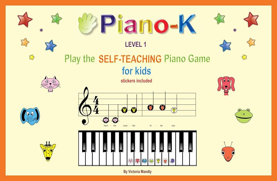 Play the Self-Teaching Piano Game for Kids. Level 1. Piano-K. | Amazon (US)