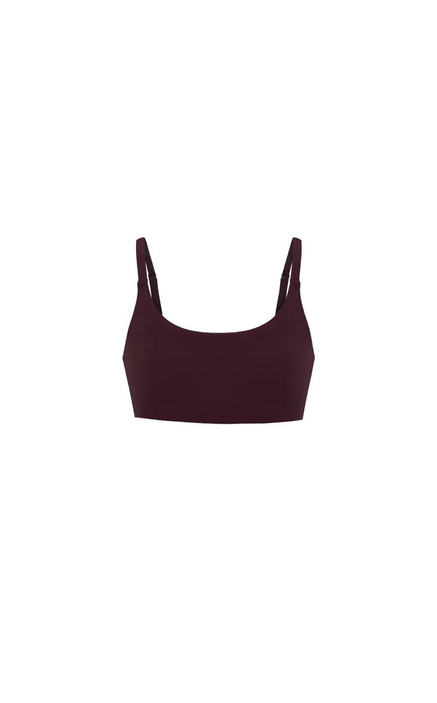 Cloud II™ Scoop Bra - Wine | Vitality