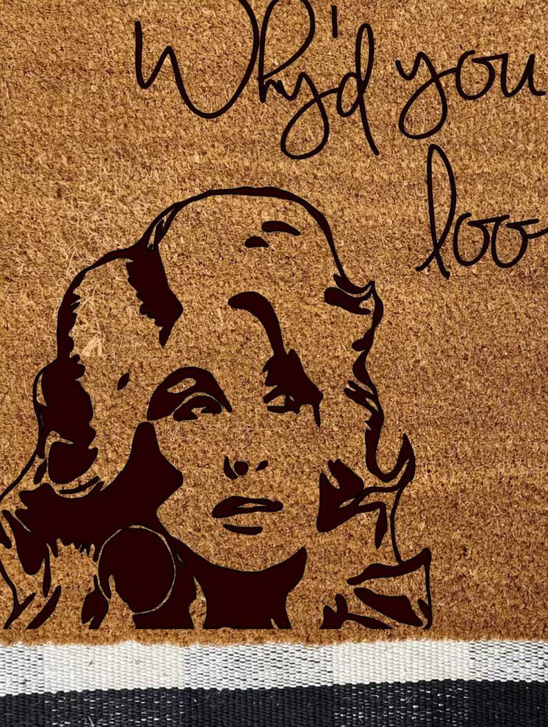 Dolly Parton Dolly World Welcome Mat Doormat Country | Etsy | Etsy (US)