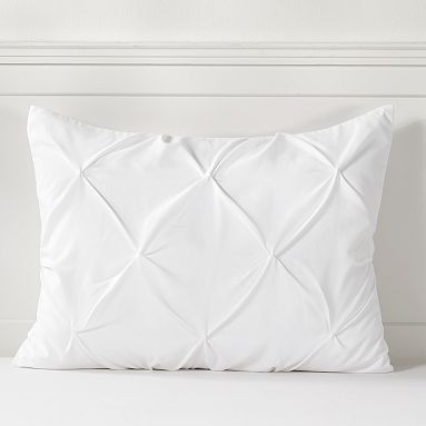 Microfiber Pintuck Duvet Cover | Pottery Barn Teen