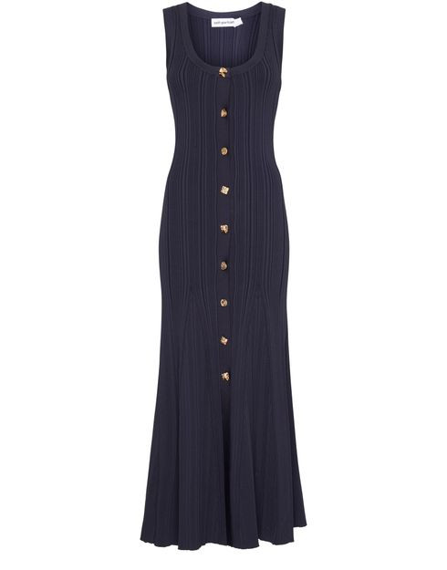 Viscose knit midi dress | 24S US