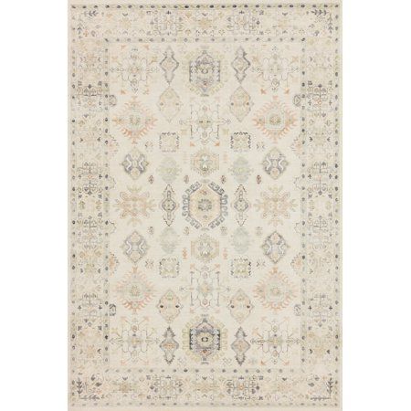 Loloi II Hathaway Printed Oriental Beige / Multi Area Rug | Walmart (US)