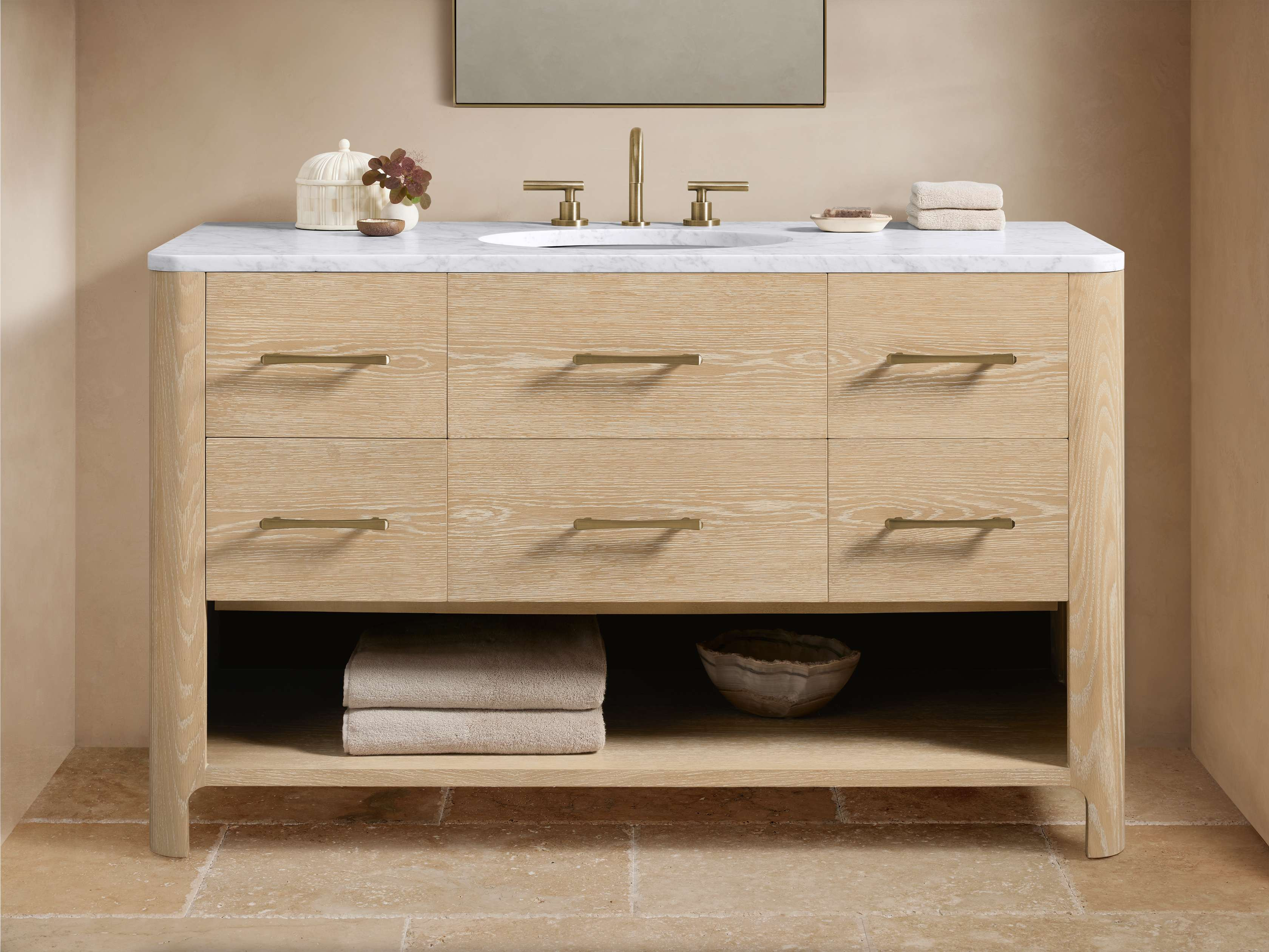 Calista Wide Single Vanity | Arhaus