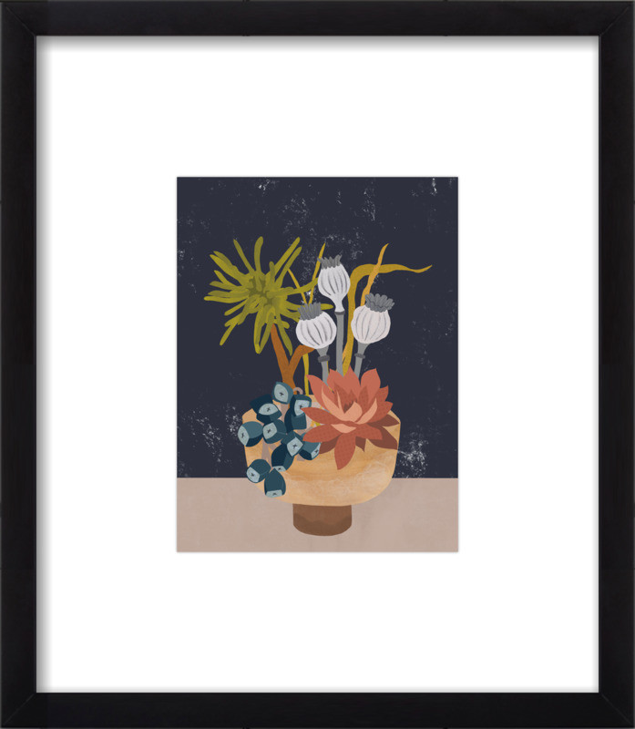 Moody Lotus | Artfully Walls