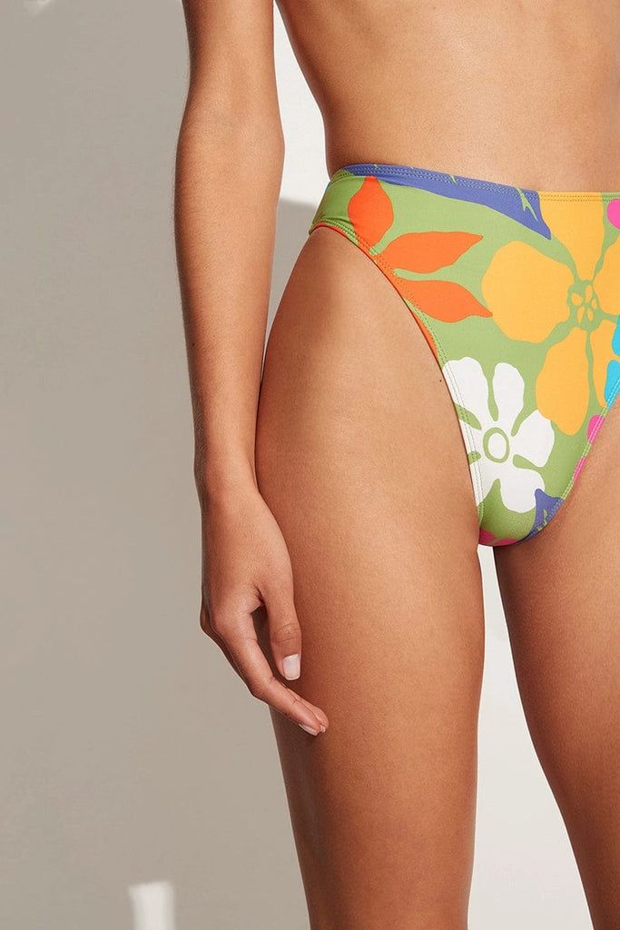 Dylla Bikini Bottoms Costa Rei Floral Print | Faithfull The Brand (AU)