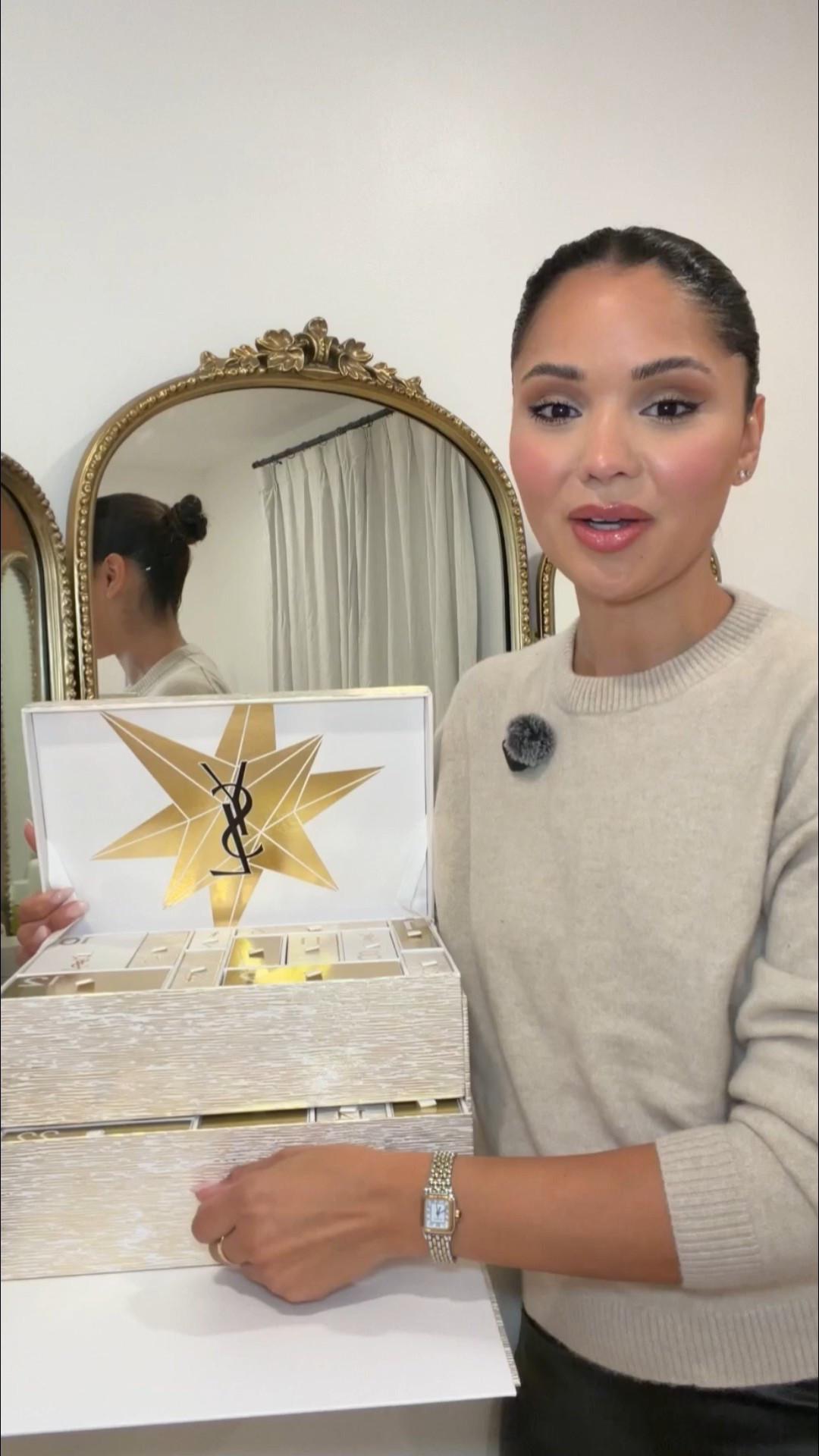 Unboxing the new @yslbeauty $400 advent calendar #luxurybeauty