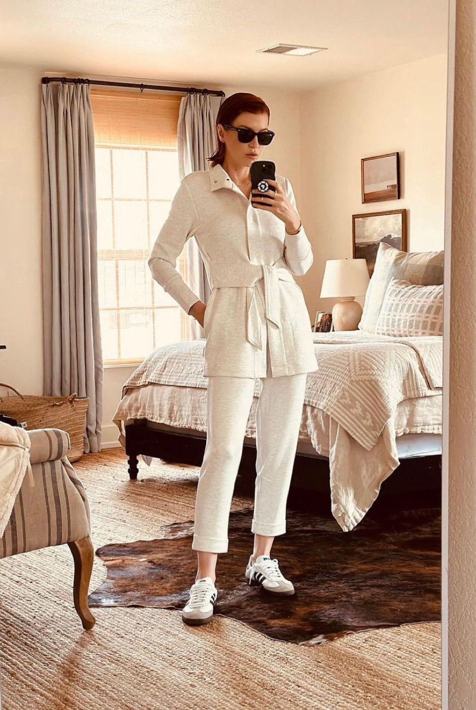 I told Bax that I hope Varley launches mens at some point because I want him to have cozy loungewear like me 😍❤️ This Doublesoft set is just.so.soft. 

#LTKover40 #LTKtravel #LTKworkwear