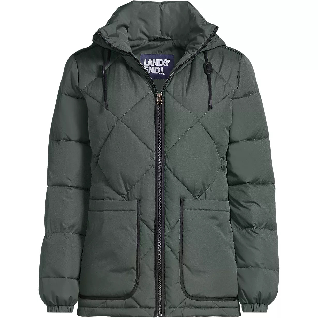 Women's FeatherFree Insulated Diamond Quilted Jacket | Lands' End (US)
