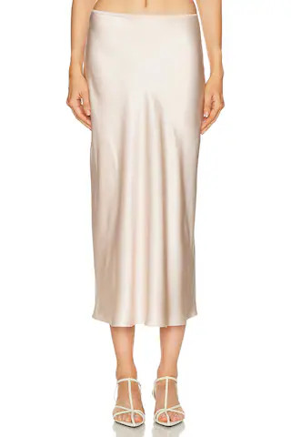 Miranda Scallop Trim Skirt | FWRD 