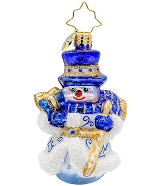 Christopher Radko Charming Chinoiserie Snowman Ornament | Dillard's | Dillard's