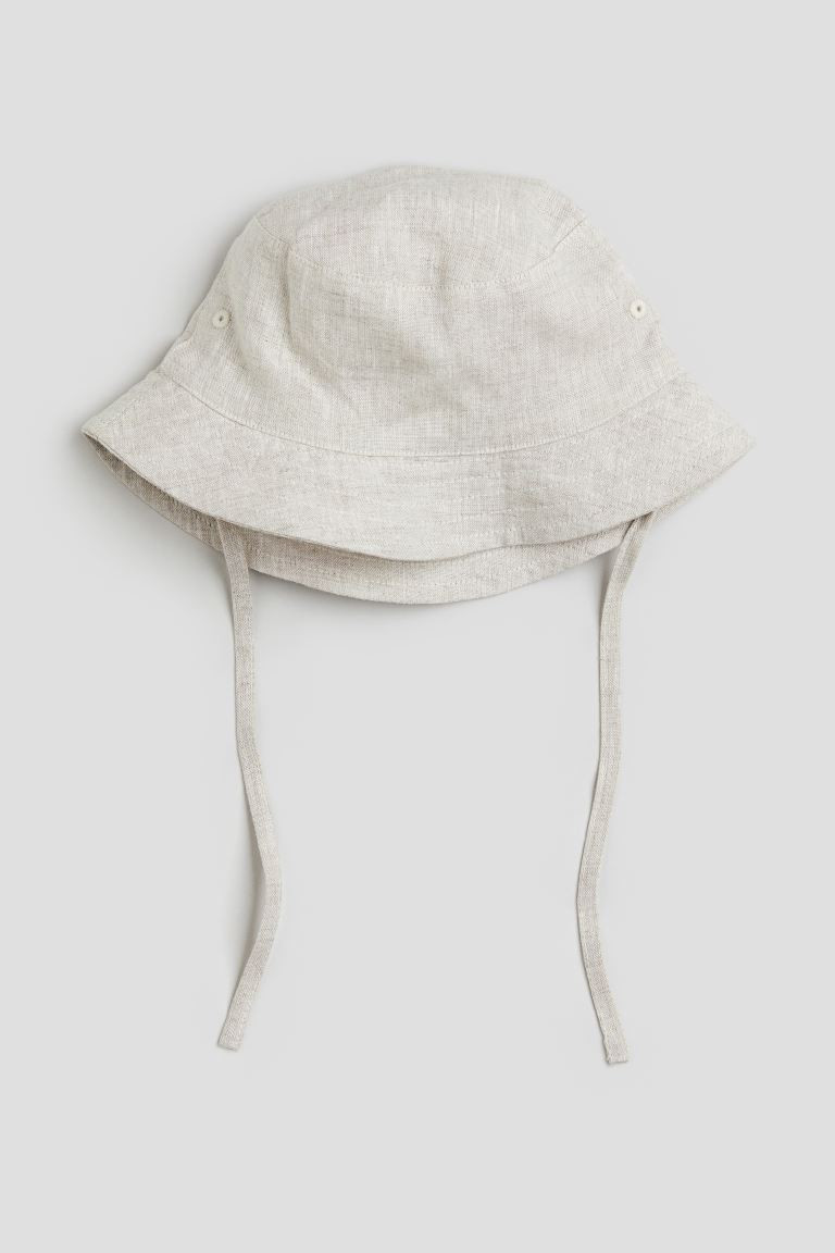 Sun Hat - Light beige - Kids | H&M US | H&M (US + CA)