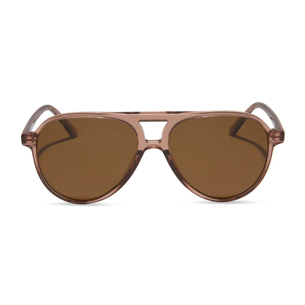 TOSCA II - CAFE OLE + BROWN SUNGLASSES | DIFF Eyewear