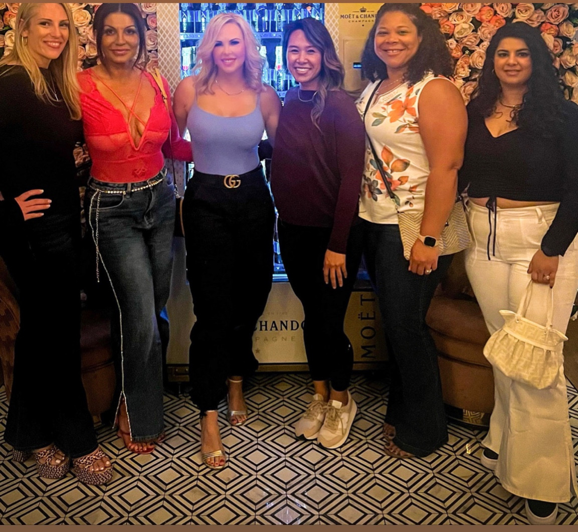 Good wine and good conversation. Ladies nights are so necessary! 
I'm currently loving the cargo trend. I paired these black cargo pants with a bodysuit from Skims. I love the light buttery soft and comfortable feel of the Skims fabric. The perfect outfit for GNO! 



#LTKFind #LTKSeasonal #LTKstyletip