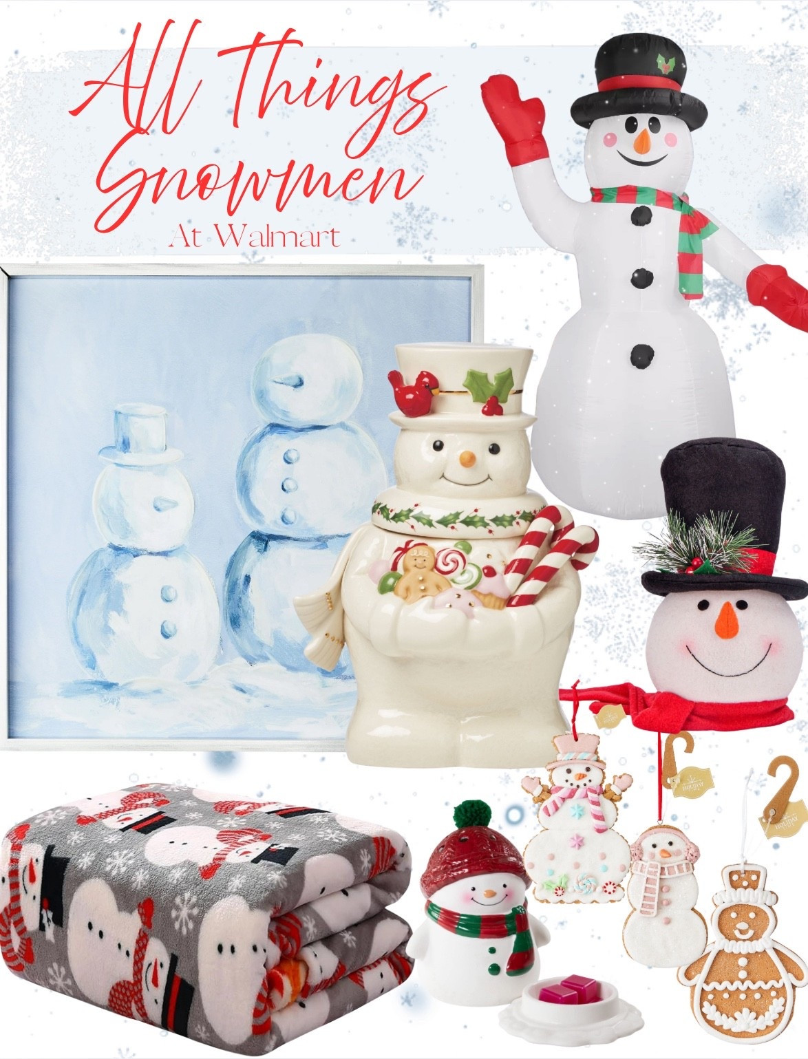All Things Snowmen at Walmart

#LTKHome #LTKHoliday #LTKSeasonal