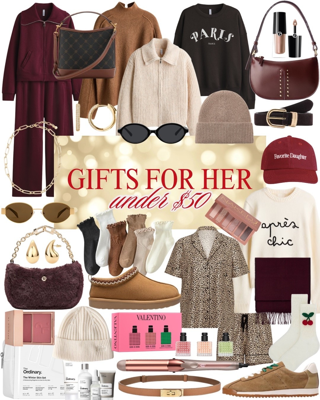 Holiday gift ideas for her under $50 

#LTKSaleAlert #LTKGiftGuide #LTKHoliday