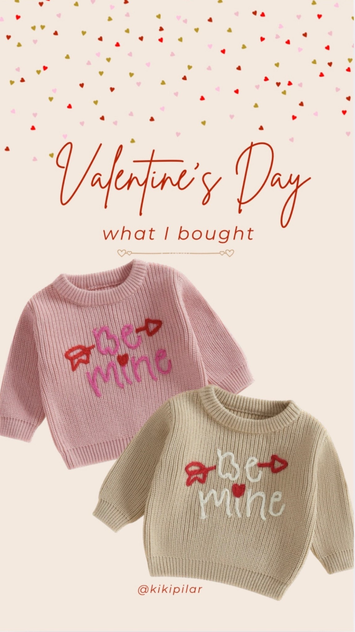 These will take a minute to ship so I’m sharing ahead of time!!

Valentine’s Day sweaters 
Sibling sweaters
Baby girl Valentine’s Day
Toddler girl Valentine’s Day
Toddler girl Valentine’s Day
Baby boy Valentine’s Day
Be mine sweater
Heart sweater
Kids sweater 
Sibling matching sweaters for Valentine’s Day
Pink sweater
Neutral sweater
Sweaters for kids
Oversized sweater
Knit sweaters 
Kids embroidered sweater

#LTKmomlife #LTKKids #LTKBaby