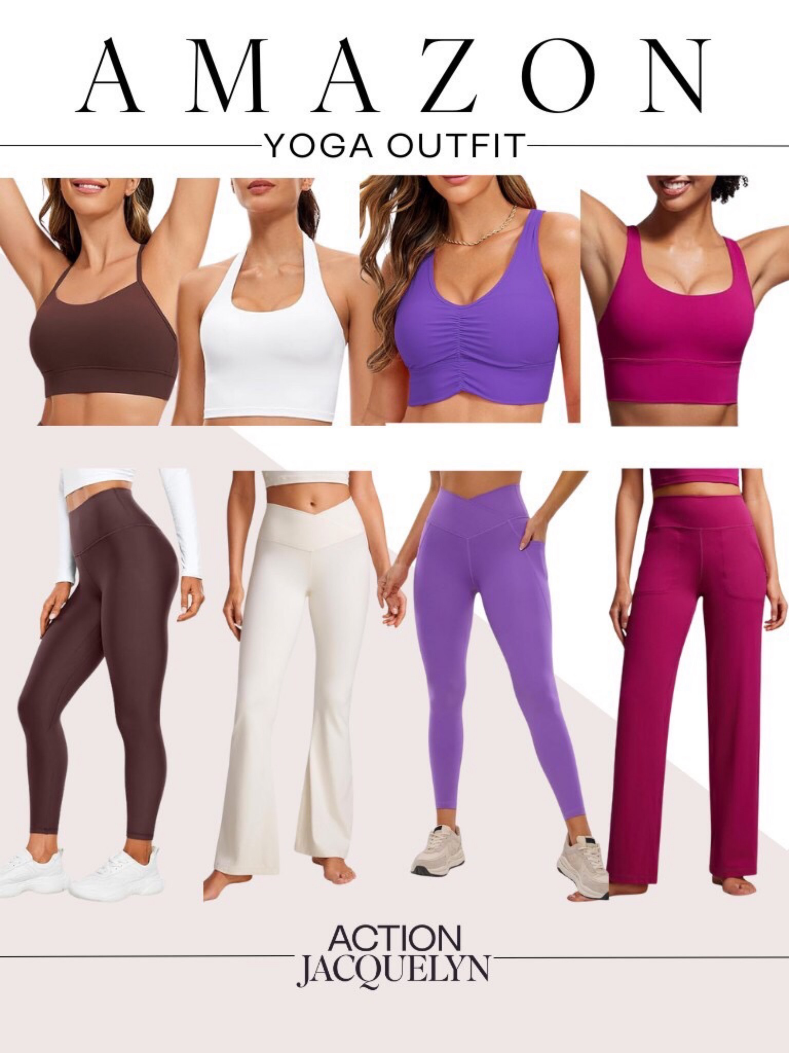 Strike a pose in style! Elevate your yoga journey with this chic outfit from Amazon. Comfort meets fashion, and every stretch becomes a statement. 

#YogaFashion #AmazonFinds #ZenStyle #YogaChic #ActiveWear #StretchInStyle #YogaJourney #FitnessFashion #FashionForward #AmazonAthleisure

#LTKfitness #LTKstyletip