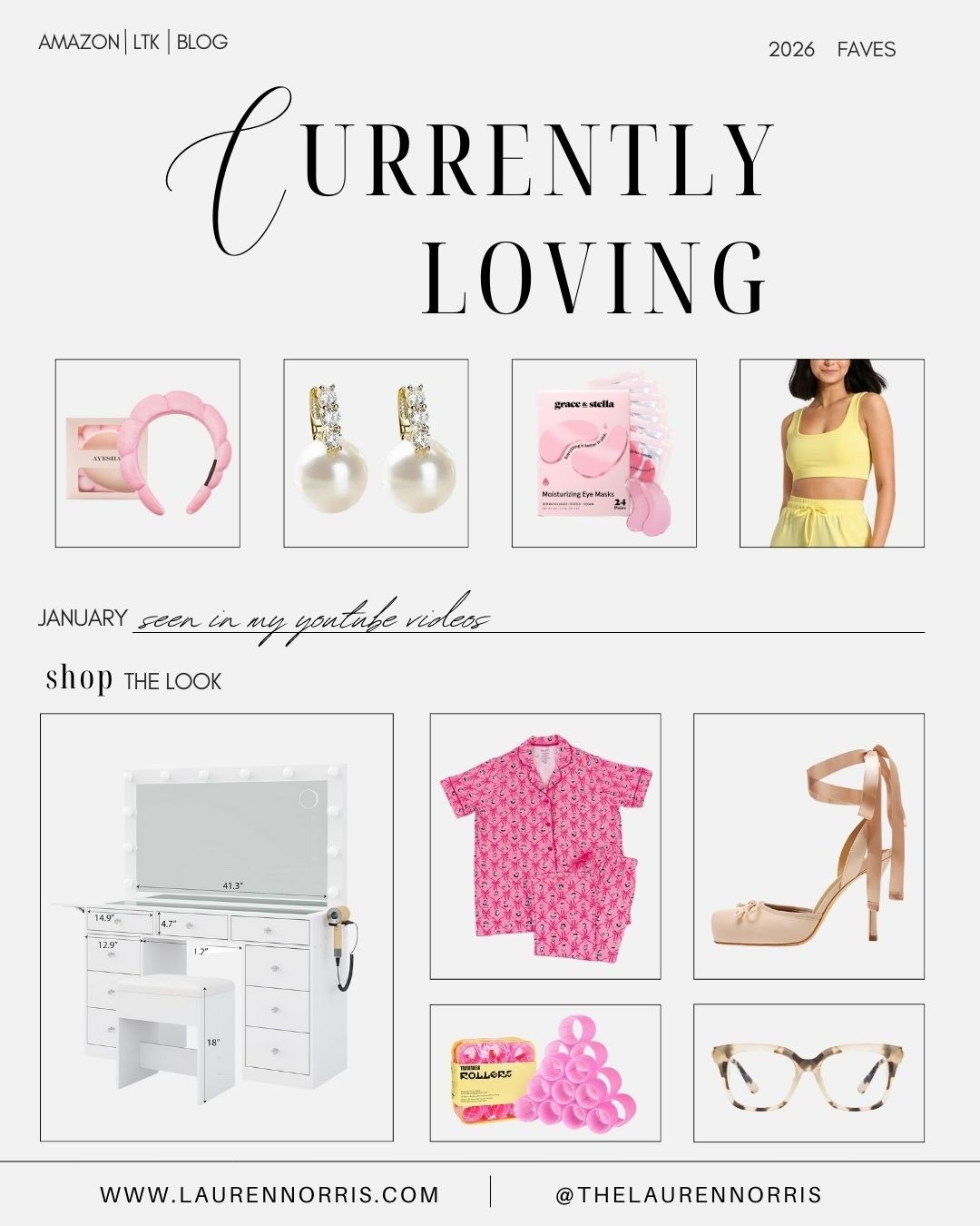 From my ballerina heels to my Eloise pajamas, these are my favorite products from my latest YouTube videos 💕✨

#LTKselfcare #LTKvlog #LTKdayinmylife