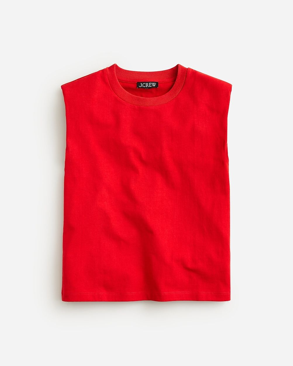 Structured muscle T-shirt in mariner cotton | J.Crew US