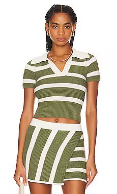 Drea Striped Knit Top
                    
                    L'Academie | Revolve Clothing (Global)