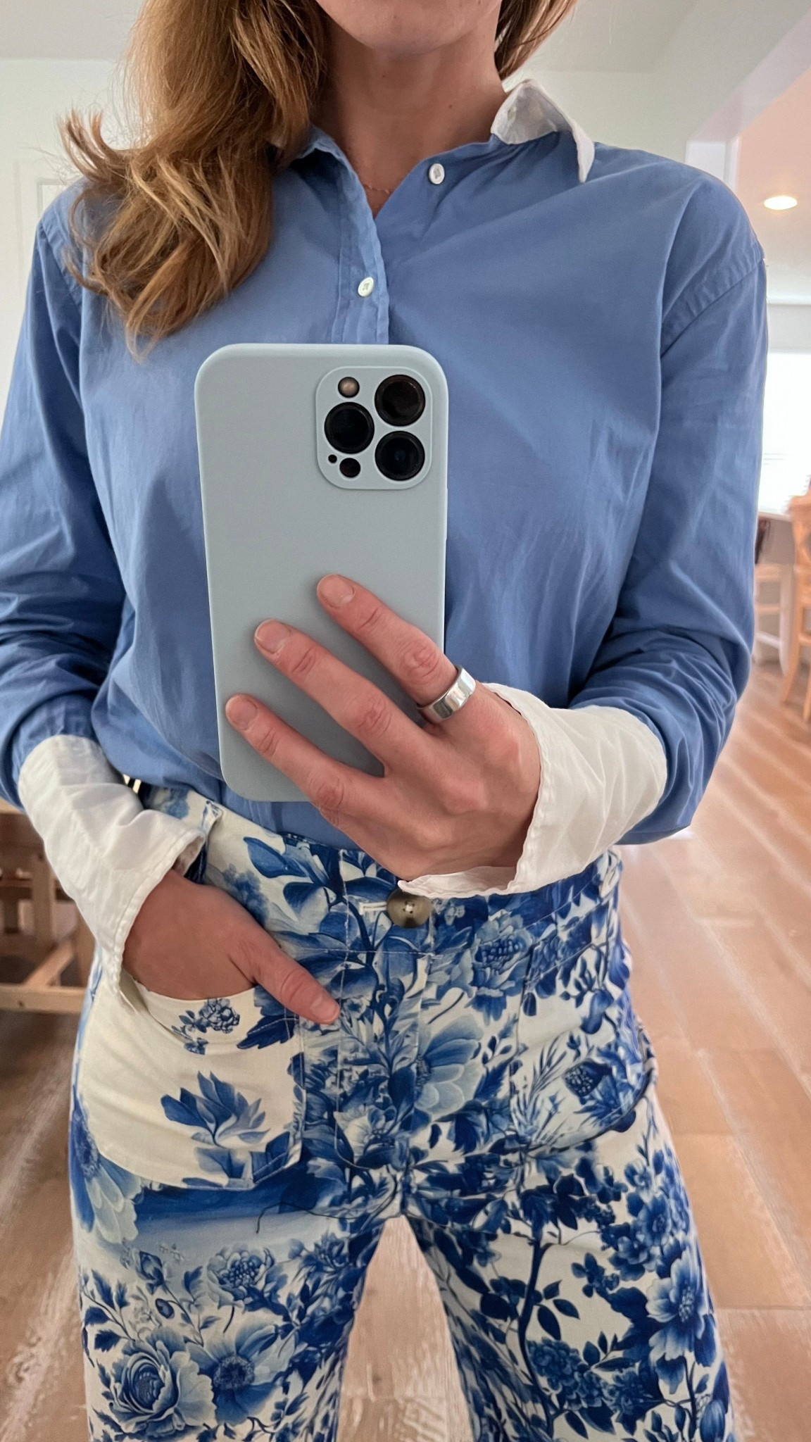 Feeling a little “blue” today 💙 

#LTKStyleTip #LTKSeasonal #LTKWorkwear