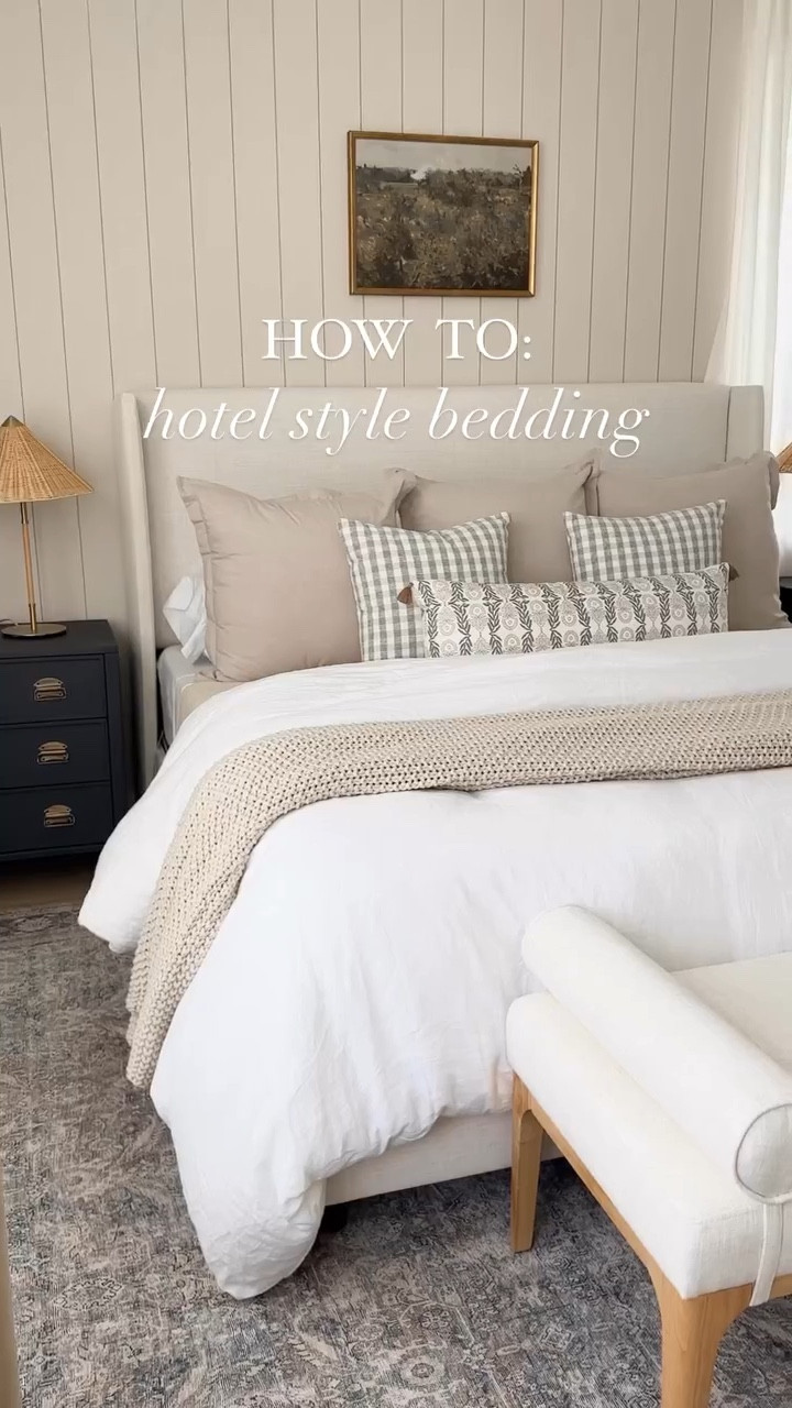 Add fitted sheets, fluffy duvets, and soft pillows for a DIY hotel-style bed!

#bedroomrefresh #homeinspo #modernhome #targetfinds

#LTKhome #LTKfamily #LTKFind