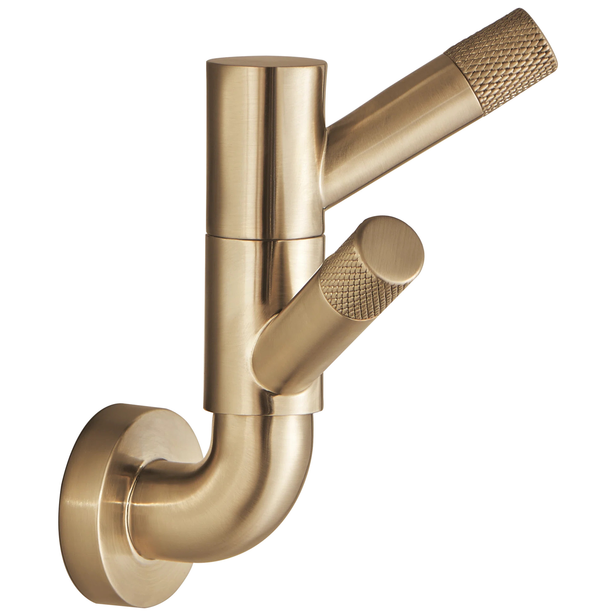 Litze® Rotating Double Robe Hook With Knurling | Perigold