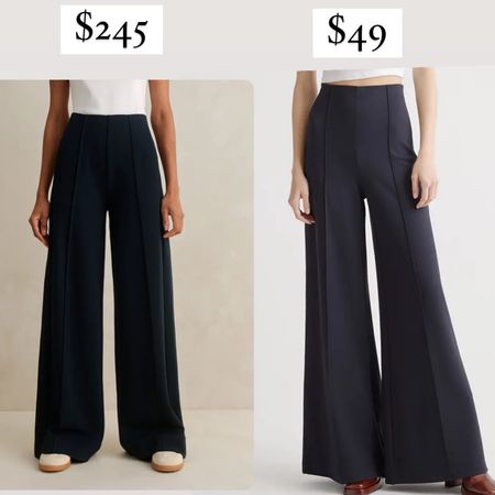 Another awesome look for less! 

I love my Me and Em palazzo pants so much! Truly obsessed. 

Found a stellar look for less from
Quince  