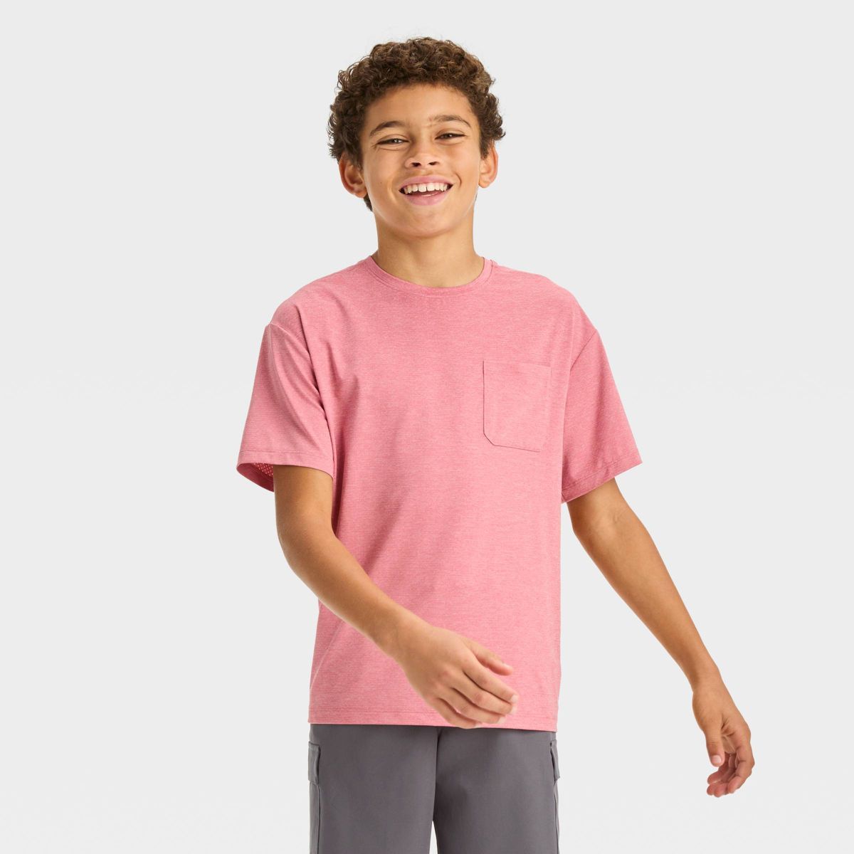 Boys' Ventilated Pocket T-Shirt - All In Motion™ | Target