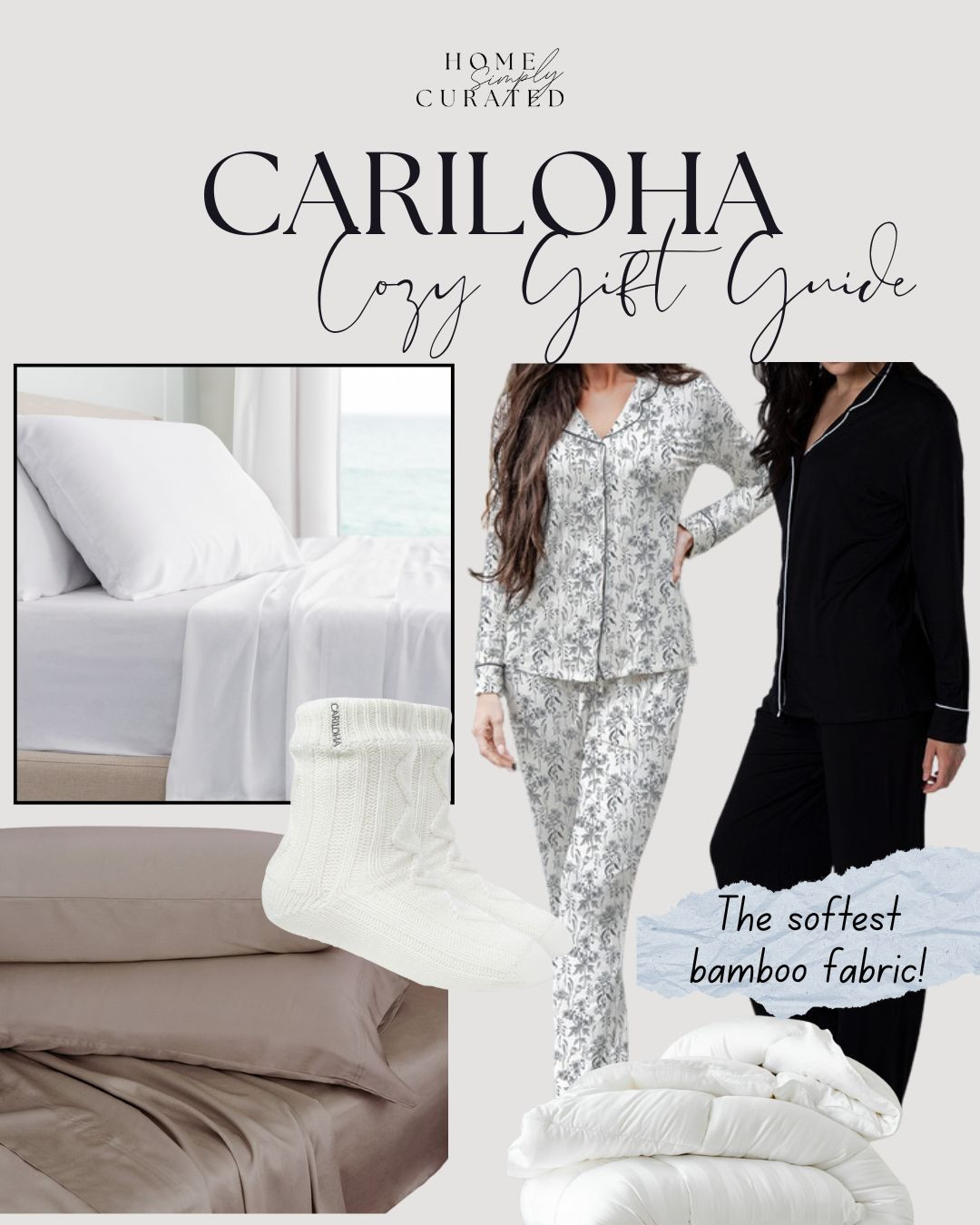 Cyber Monday gift inspiration from Cariloha! 😍 40% off site wide including these best selling pajamas!! 

✨Use code HOME40 for 40% off site wide even after the sale ends valid through December! 

#sponsored gift inspiration for her, cyber Monday home sales, luxury gift, cozy gift @Cariloha

#LTKGiftGuide #LTKCyberWeek #LTKHoliday