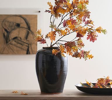 Faux Autumn Oak Branch | Pottery Barn (US)