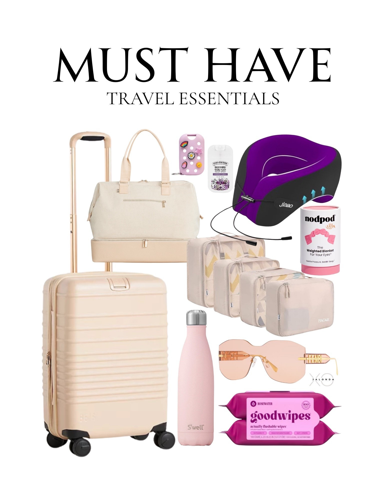 For the friend who’s always catching flights 😘 These travel must-haves make packing cute and practical.

#TravelGiftGuide #HolidayGiftGuide #LTKTravel #LTKGiftGuide #TravelEssentials #LuxuryTravel #JetsetterStyle #ChicTraveler #TravelGirlie #GiftIdeasForHer #xojalonda #explore

#LTKTravel #LTKHoliday #LTKGiftGuide