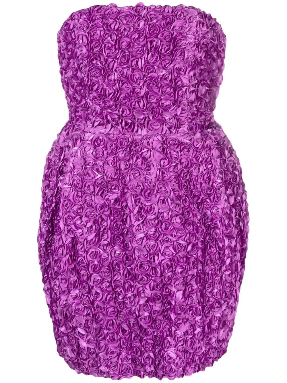 floral-appliqué strapless minidress | Farfetch Global