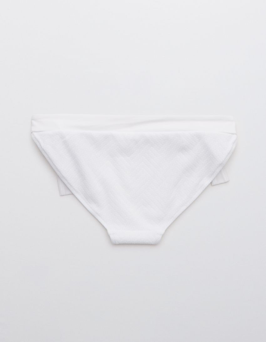 Aerie Jacquard Tie Bikini Bottom | American Eagle Outfitters (US & CA)